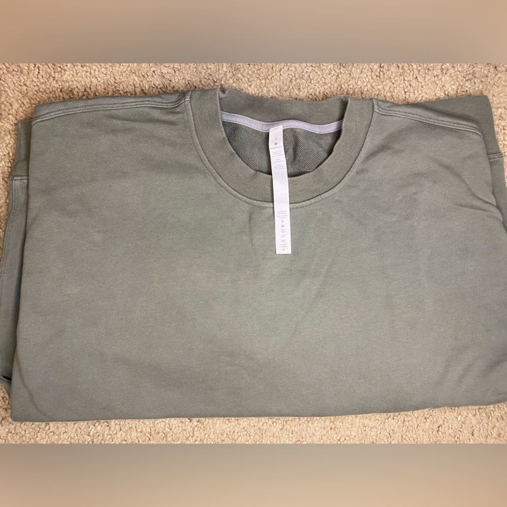 Lululemon Perfectly Oversized Cropped Crew *Softstreme™
Green Twill - Picture 6 of 6